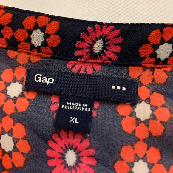 Gap Sheer Blouse - XL - Picture 2 of 8